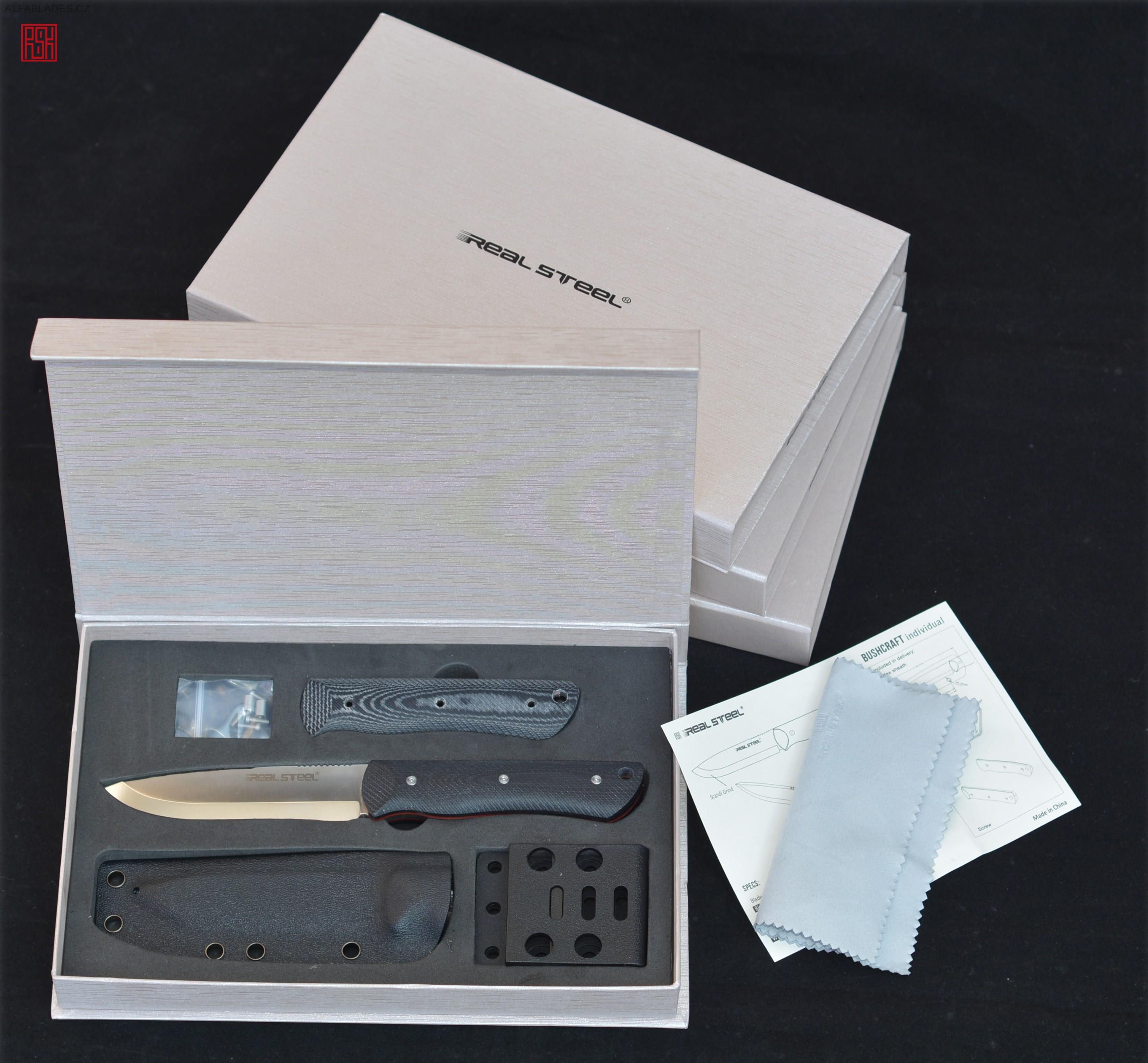 REAL STEEL Buschcraft Individual Black/Blue