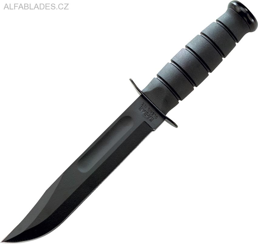 KA-BAR Full-Size Black Fighting/Utility Knife Plastic Sheath