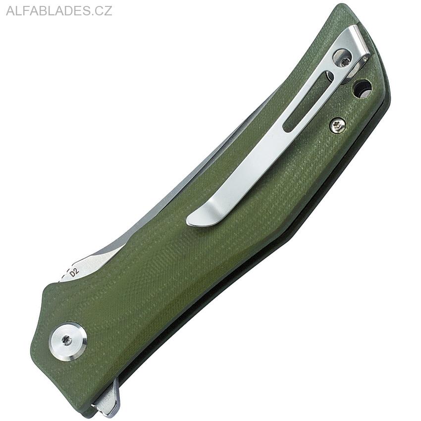 BESTECH KNIVES Scimitar TwoTone/OD Green