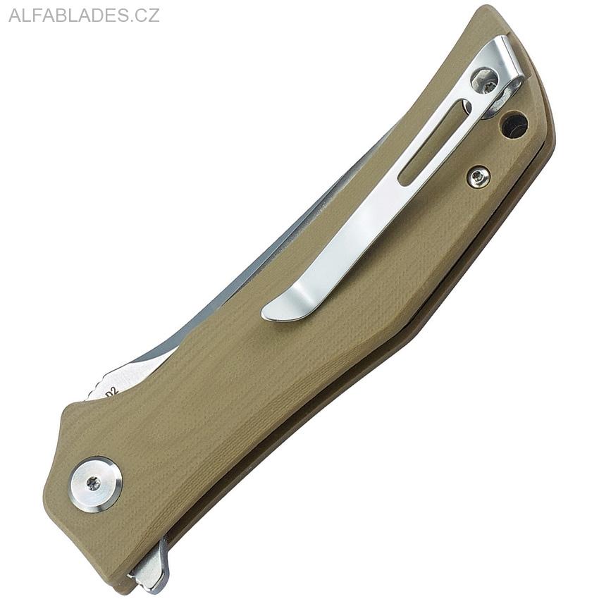 BESTECH KNIVES Scimitar TwoTone/Coyote