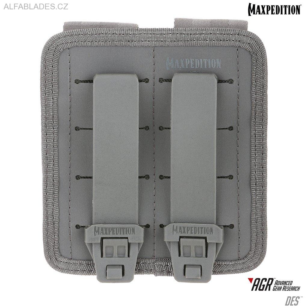 MAXPEDITION AGR DES Double Sheath Pouch Gray