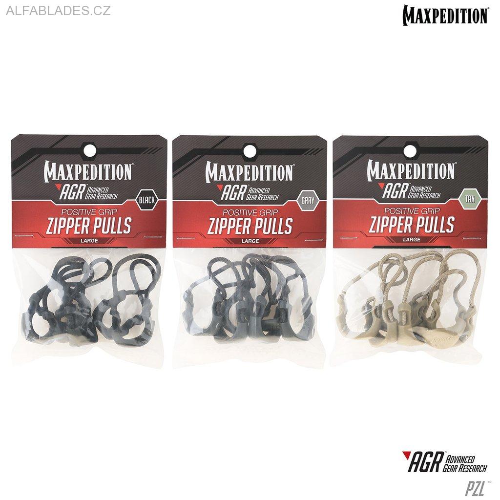 MAXPEDITION AGR Zipper Pulls Large Tan (6 ks.)