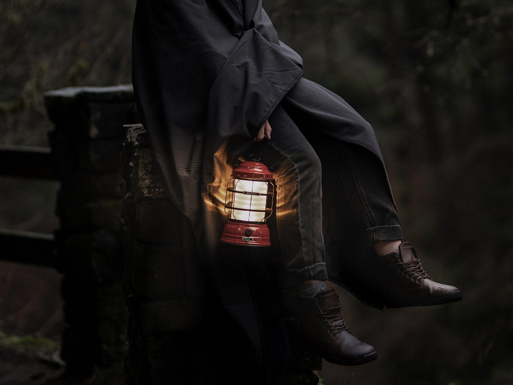 BAREBONES LIVING Forest Lantern Red