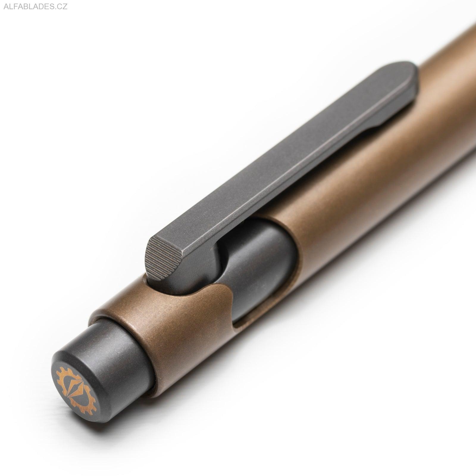 URBAN SURVIVAL GEAR TiScribe-Go True Bronze Mini Size