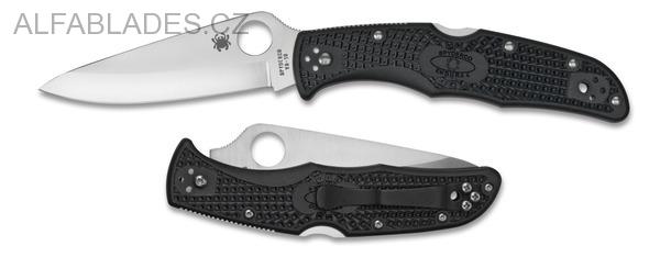 SPYDERCO Endura 4 Full Serrated Satin/Black
