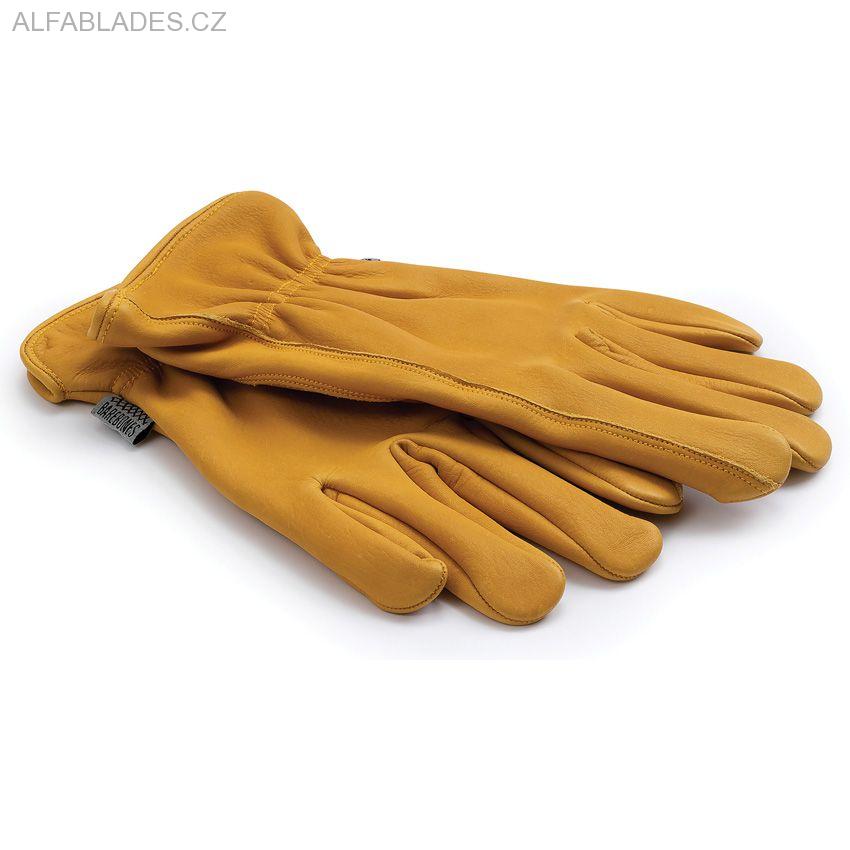 BAREBONES LIVING Classic Work Glove Natural Yelow S/M