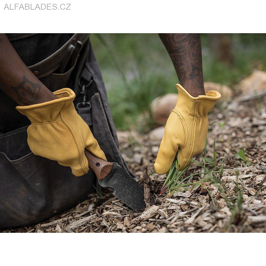 BAREBONES LIVING Classic Work Glove Natural Yelow S/M