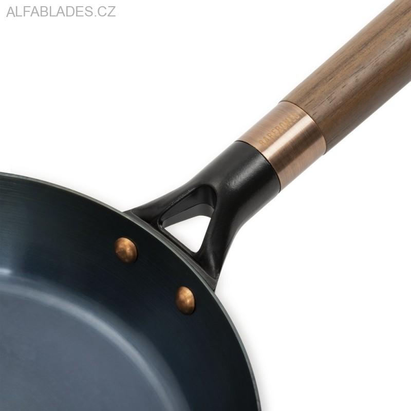 BAREBONES LIVING Blue Carbon Steel Skillet 12"