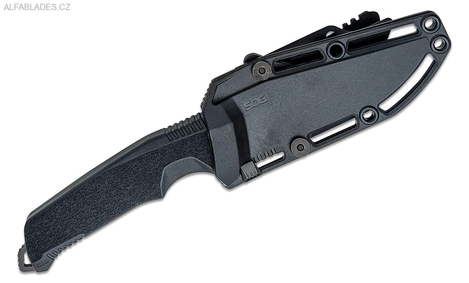 SOG Trident FX Blackout Serrated