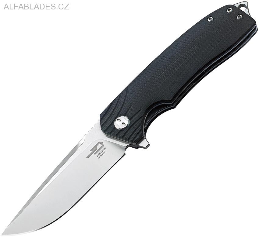 BESTECH KNIVES Mothus Bar-Lock Black/Bronze Ti/Vertical Satin