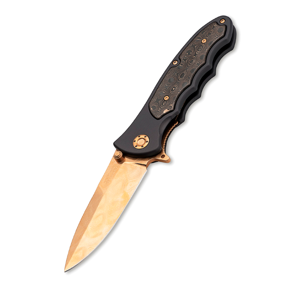 BÖKER Leopard Damascus III Gold