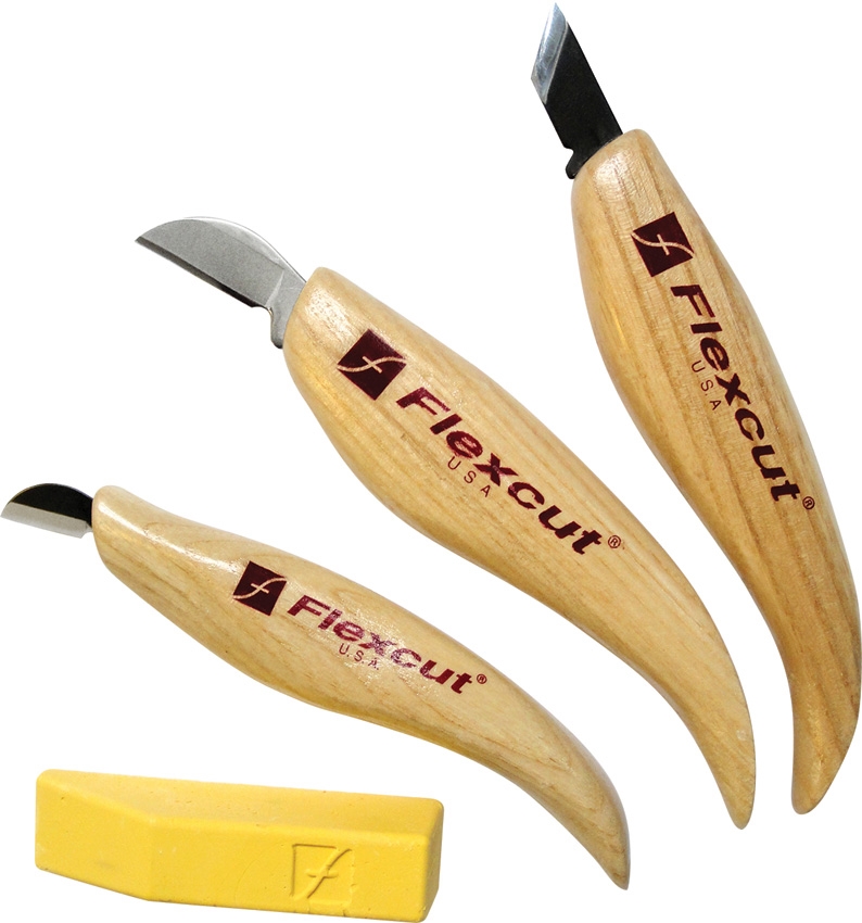 FLEXCUT 3 pc. Chip Carving Set