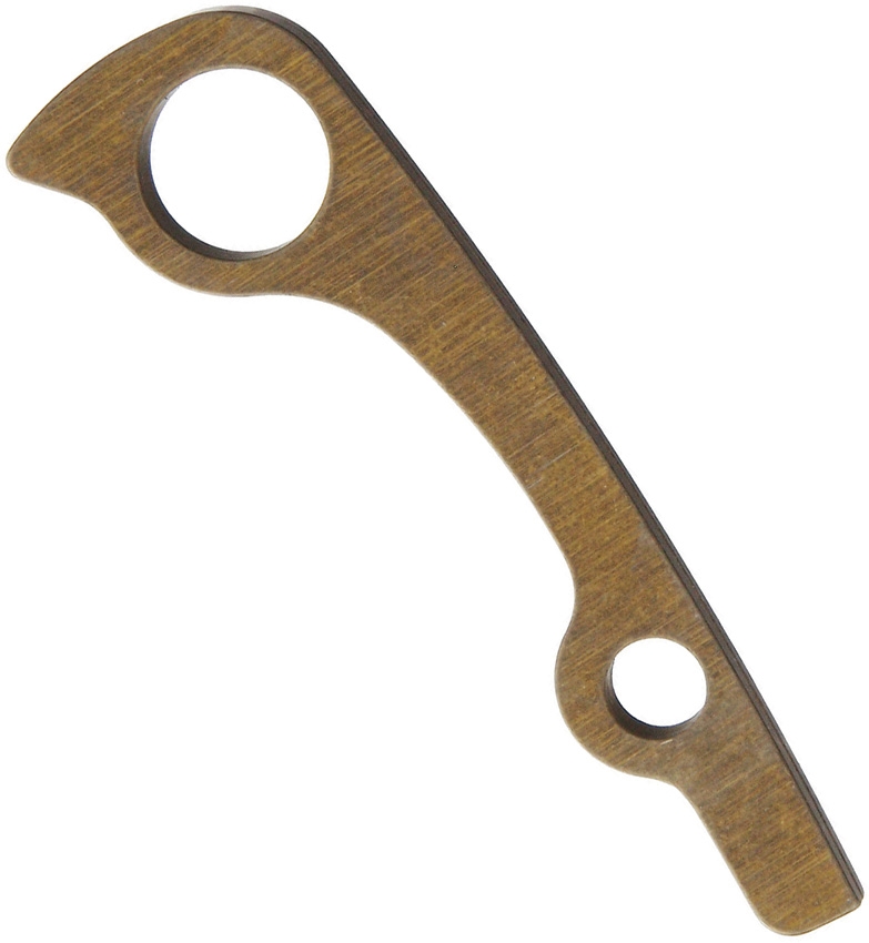 FLYTANIUM Spyderco Paramilitary 2 Backspacer Ti Bronze