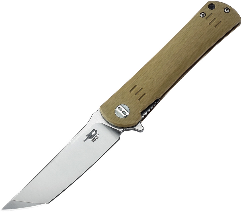 BESTECH KNIVES Kendo Satin/Coyote