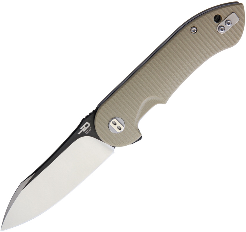 BESTECH KNIVES Torpedo TwoTone/Beige