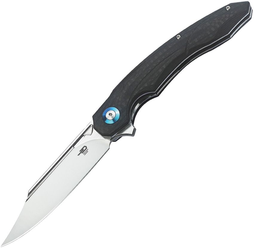 BESTECH KNIVES Fanga CF/Black G-10