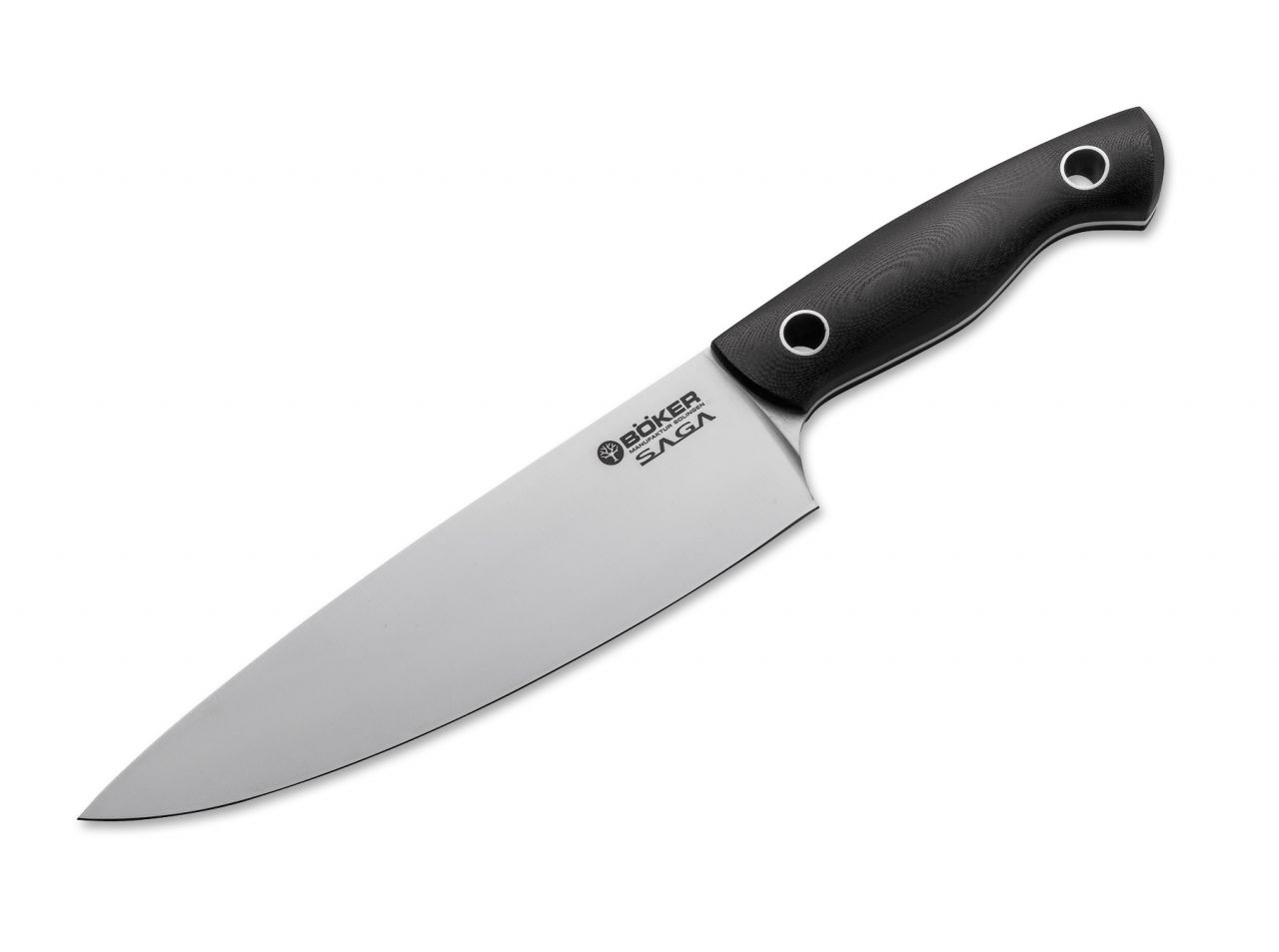 BÖKER Saga G-10 Satin Chef's Knife