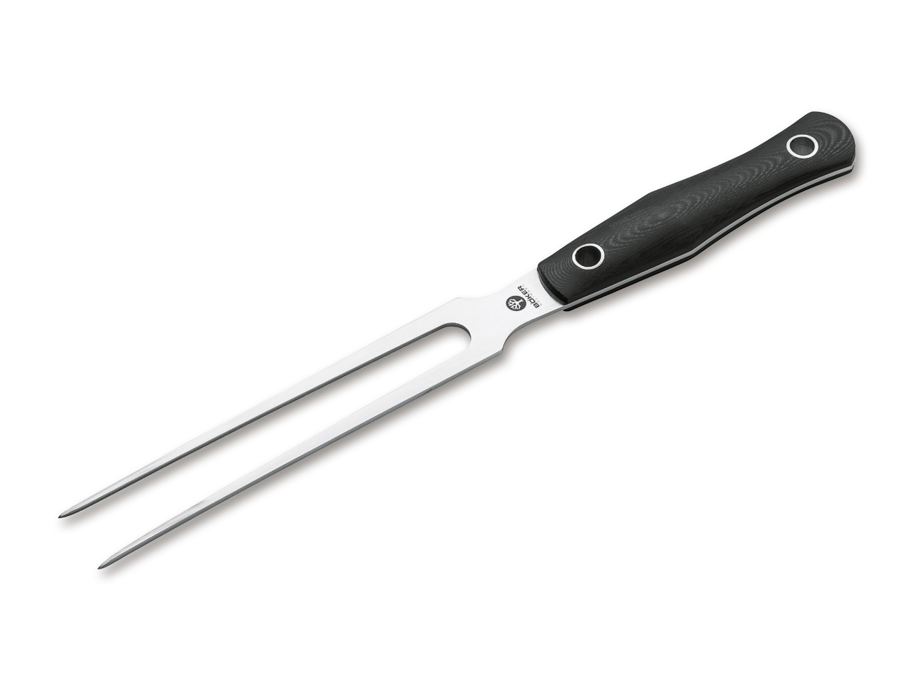 BÖKER Saga G-10 Satin Meat Fork