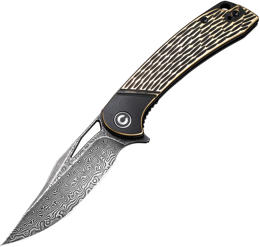 CIVIVI Dogma Brass/Damascus