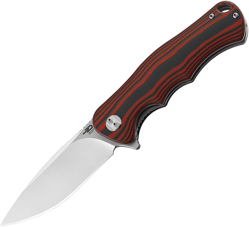 BESTECH KNIVES Bobcat Satin/Red