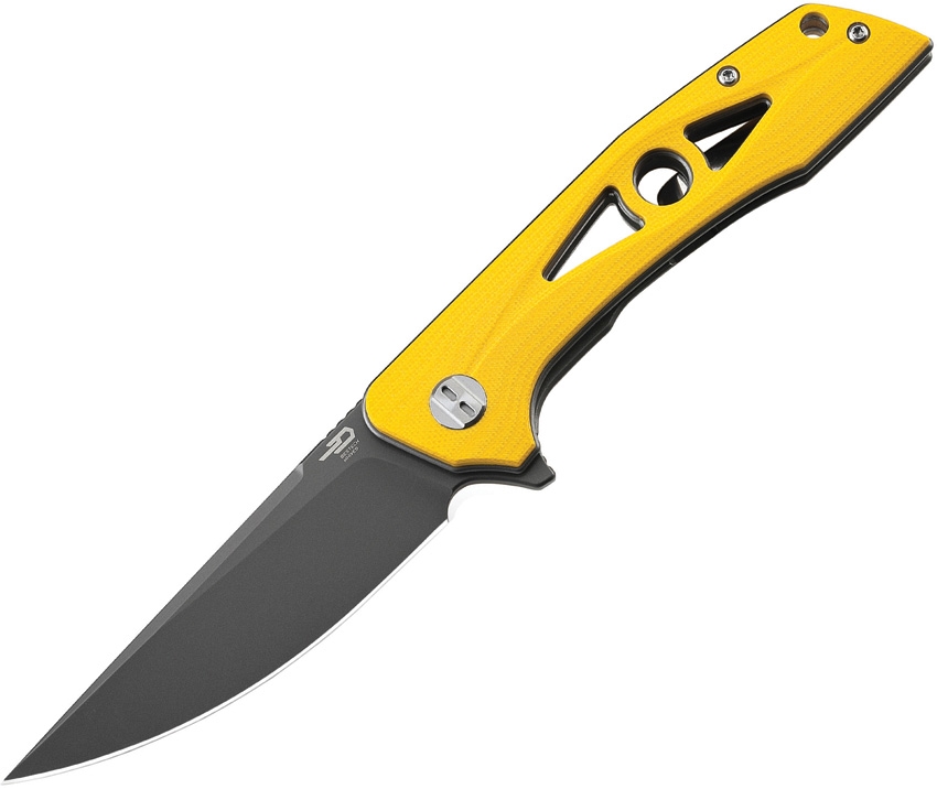BESTECH KNIVES Eye of Ra Yellow