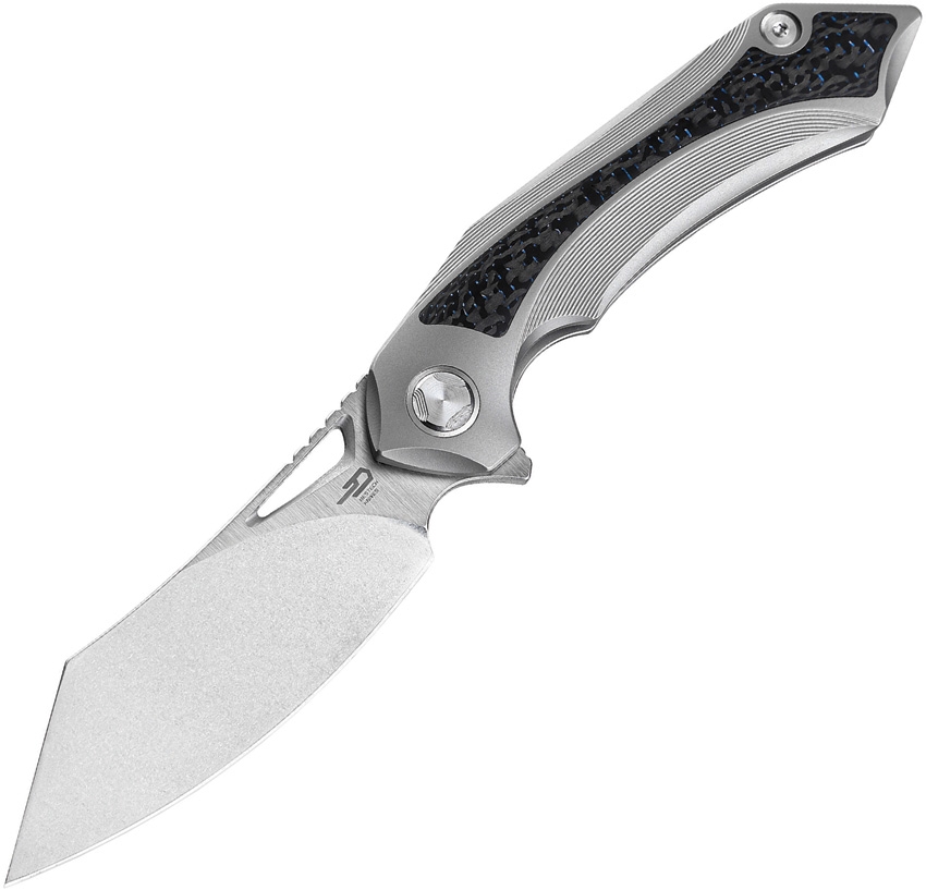 BESTECH KNIVES Kasta SW Gray/Blue CF