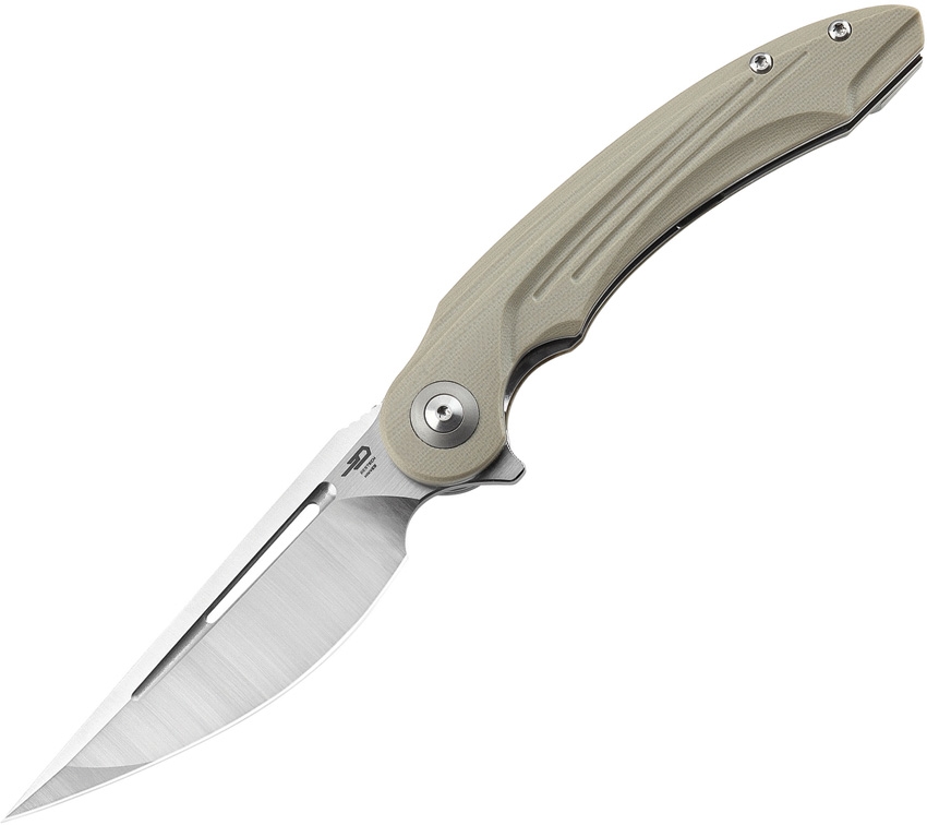 BESTECH KNIVES Irida G-10 Beige