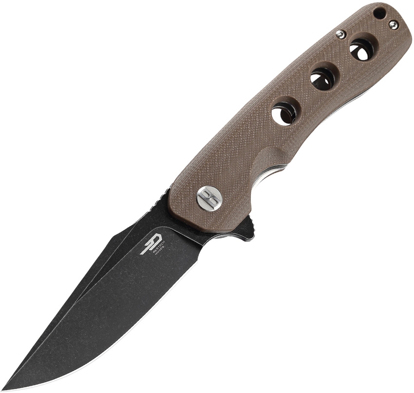 BESTECH KNIVES Arctic BW/Brown