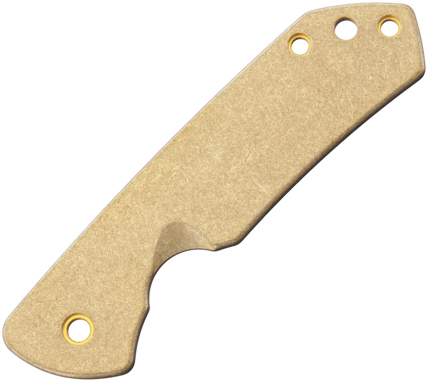FLYTANIUM Spyderco Brouwer Scale Brass