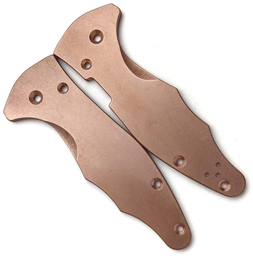 FLYTANIUM Spyderco Yojimbo 2 Scales Copper
