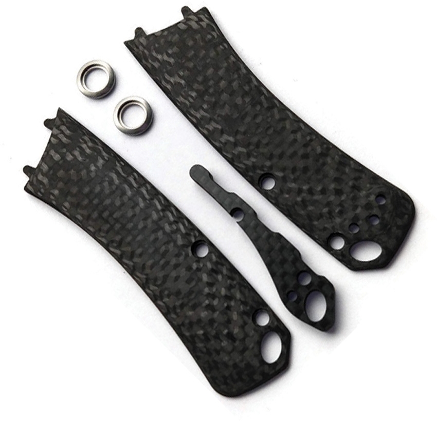 FLYTANIUM Benchmade Mini Crooked River Handle Kit Carbon Fiber