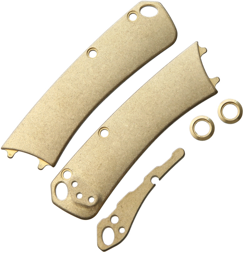 FLYTANIUM Benchmade Mini Crooked River Handle Kit Brass