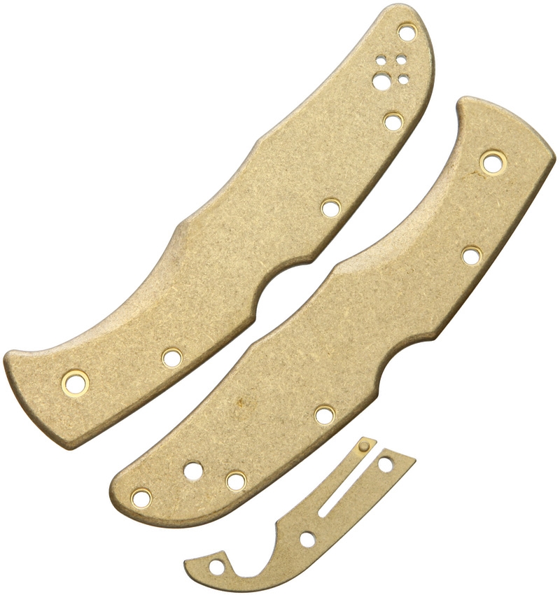 FLYTANIUM Spyderco Endura Handle Kit Brass
