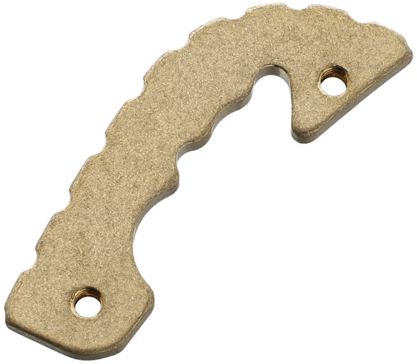 FLYTANIUM Spyderco Shaman Backspacer Brass