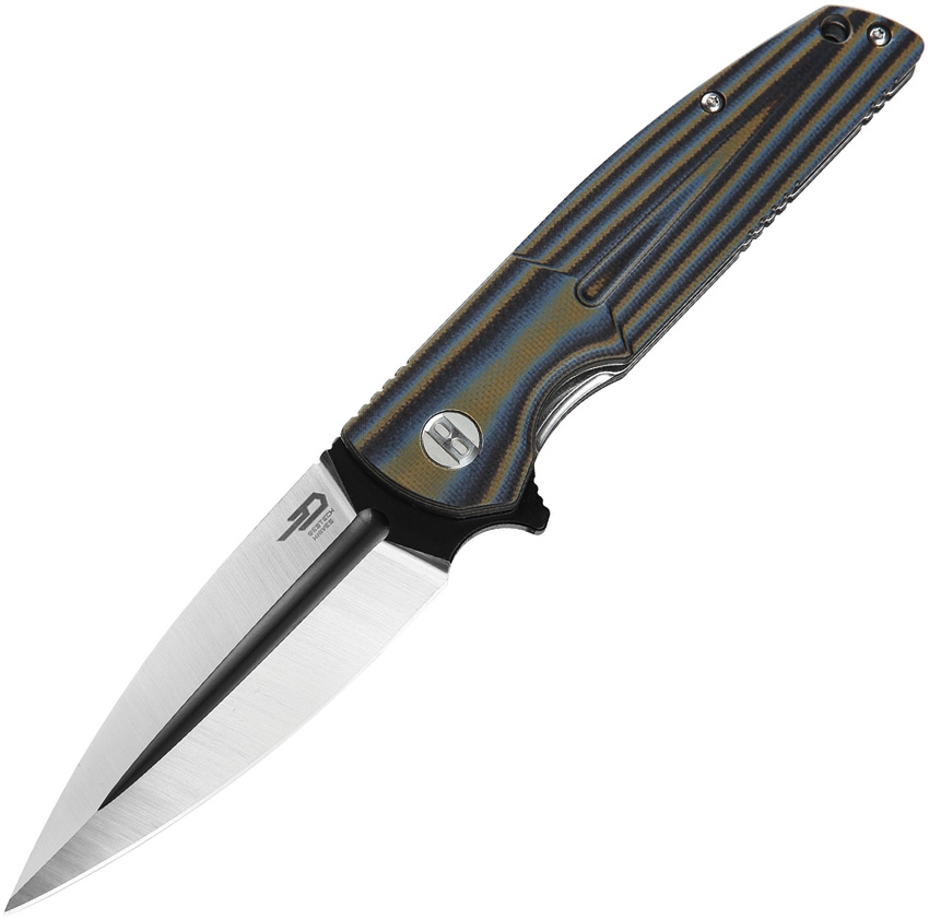 BESTECH KNIVES Fin Blue Multicolor/TwoTone