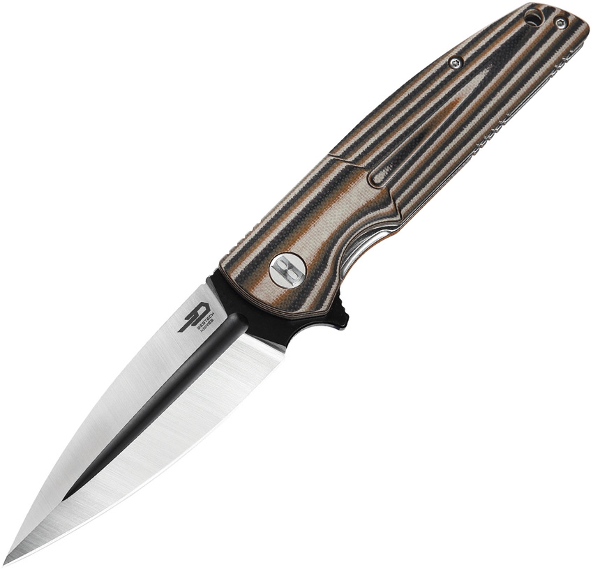 BESTECH KNIVES Fin Orange Multicolor/TwoTone