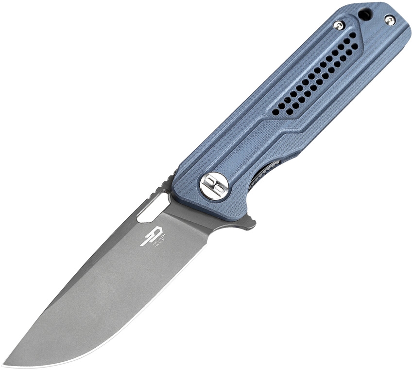 BESTECH KNIVES Circuit Blue/GrayTi