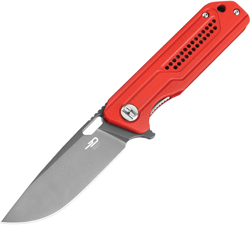 BESTECH KNIVES Circuit Red/GrayTi