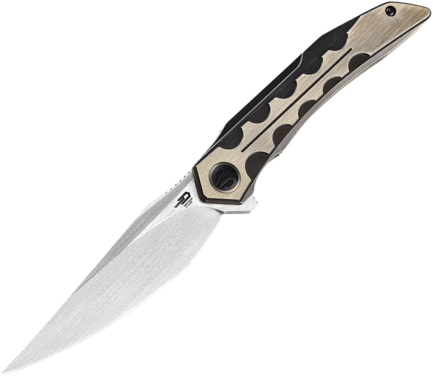 BESTECH KNIVES Samari Bronze/Satin
