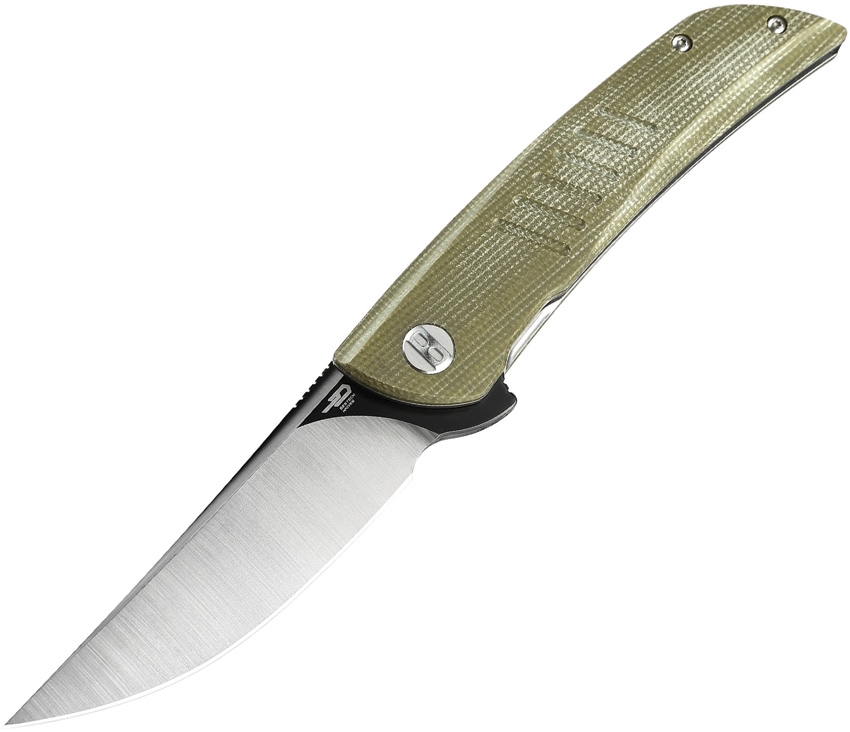 BESTECH KNIVES Swift Green Micarta/TwoTone