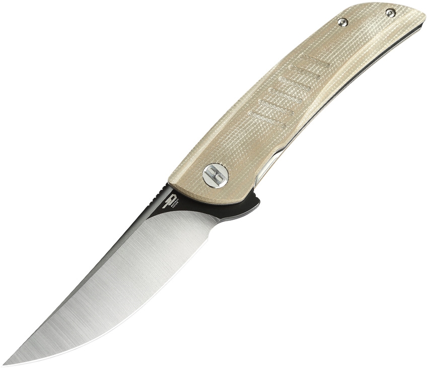 BESTECH KNIVES Swift Beige Micarta/TwoTone