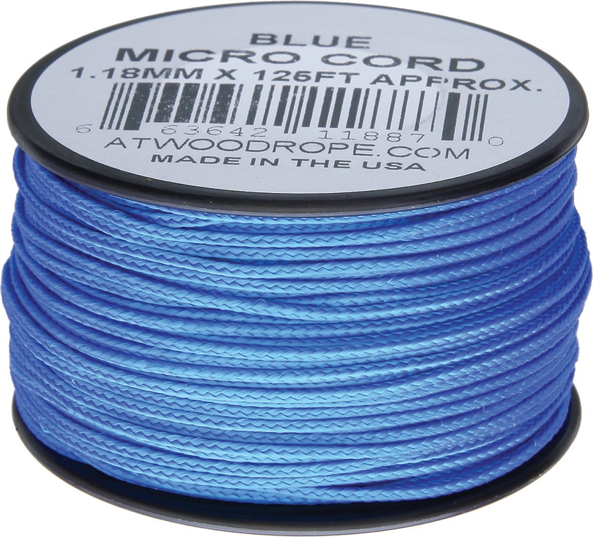 Microcord Blue 125ft (38,1m)