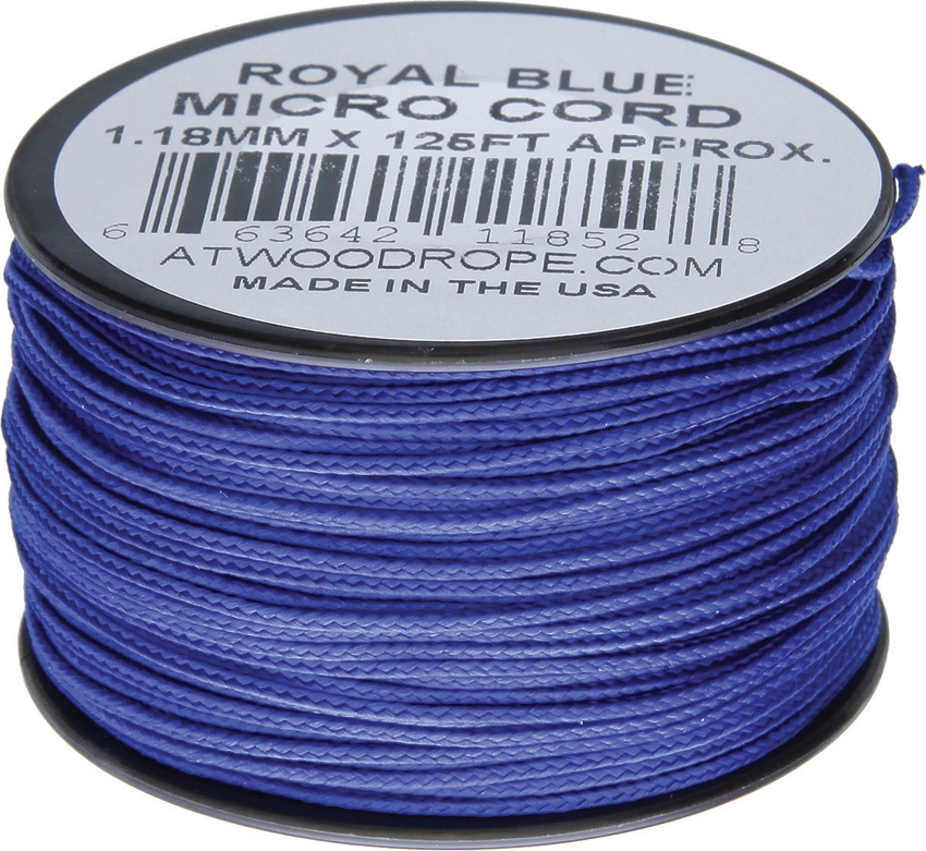 Microcord Royal Blue 125ft (38,1m)