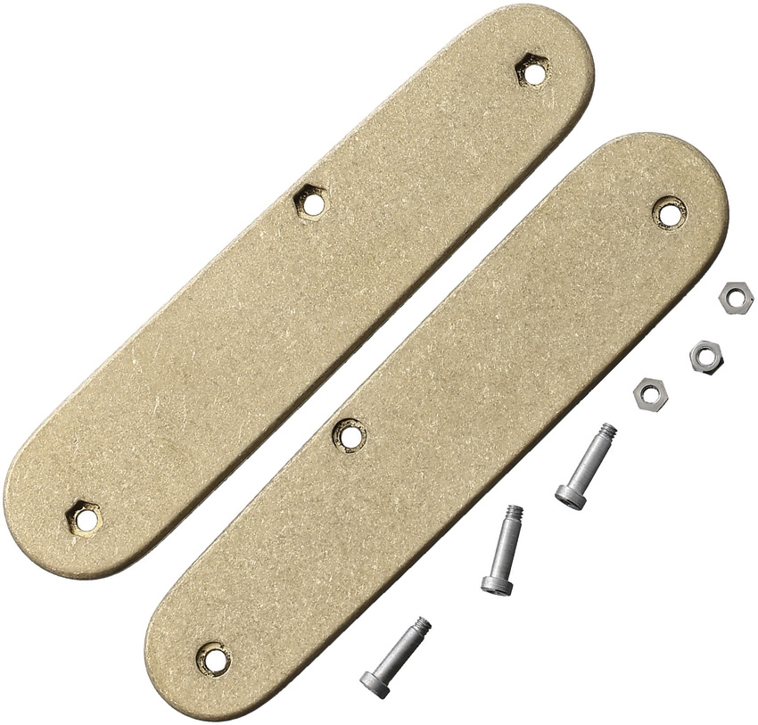 FLYTANIUM Victorinox Cadet Scales Brass