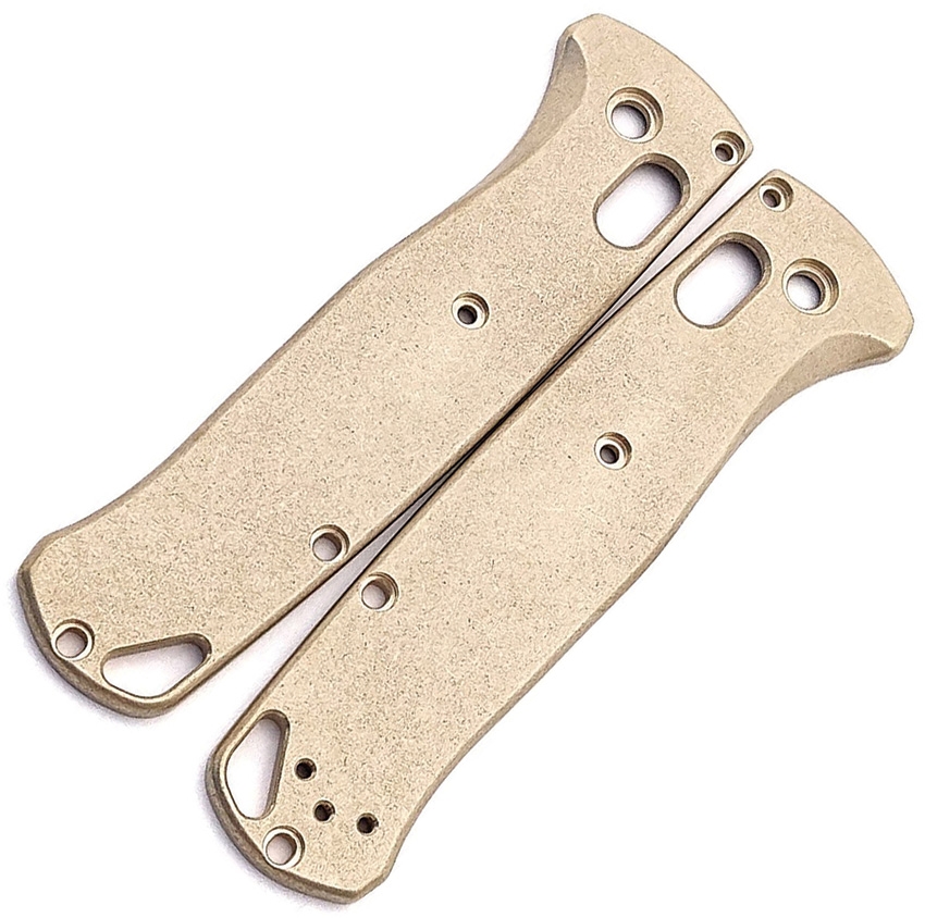 FLYTANIUM Benchmade Bugout Scales Brass