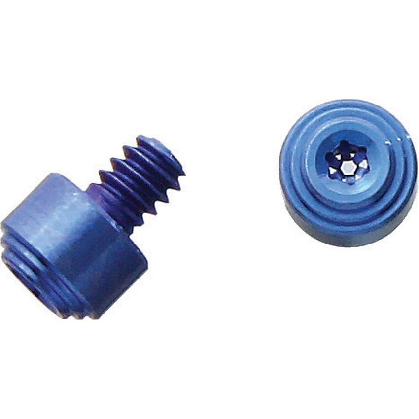 FLYTANIUM Titanium Thumbstud Kit for Benchmade Knives Blue
