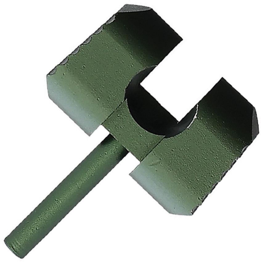 FLYTANIUM Spyderco Manix 2 Aluminium Ball Cage Lock Dark Green