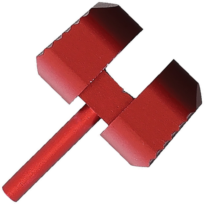 FLYTANIUM Spyderco Manix 2 Aluminium Ball Cage Lock Red