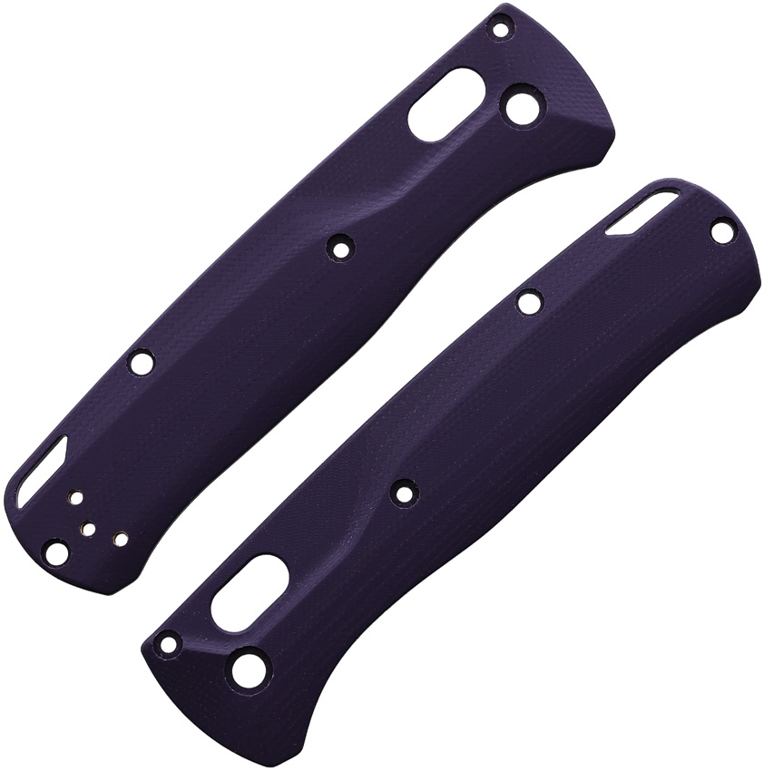 FLYTANIUM Benchmade Crossfade Bugout Scales G-10 Purple
