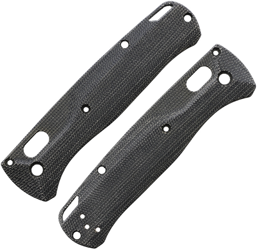 FLYTANIUM Benchmade Crossfade Bugout Scales Canvas Micarta Black